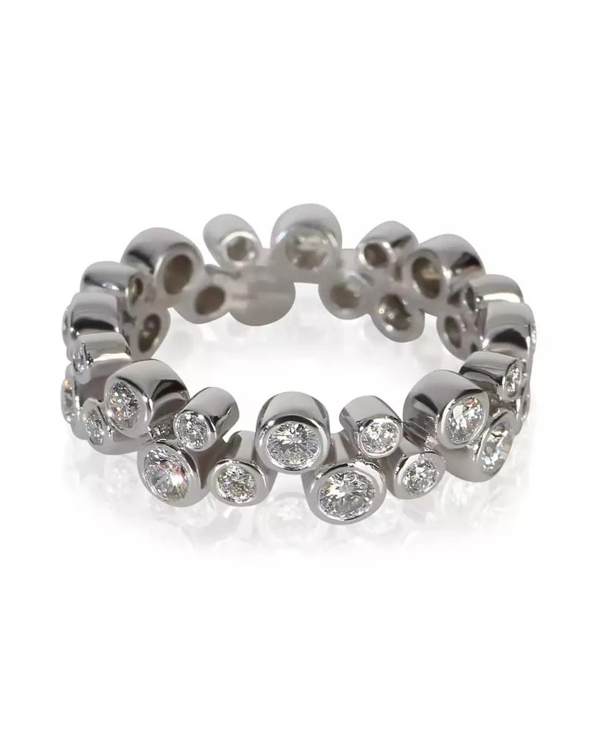 Pre-Owned Tiffany & Co Platinum Diamond Bubbles Band