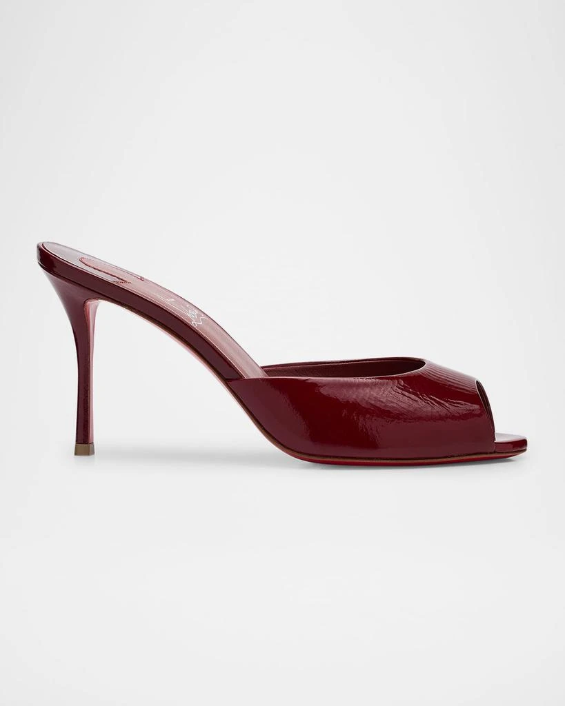 Christian Louboutin Me Dolly Red Sole Patent Leather Mules 1