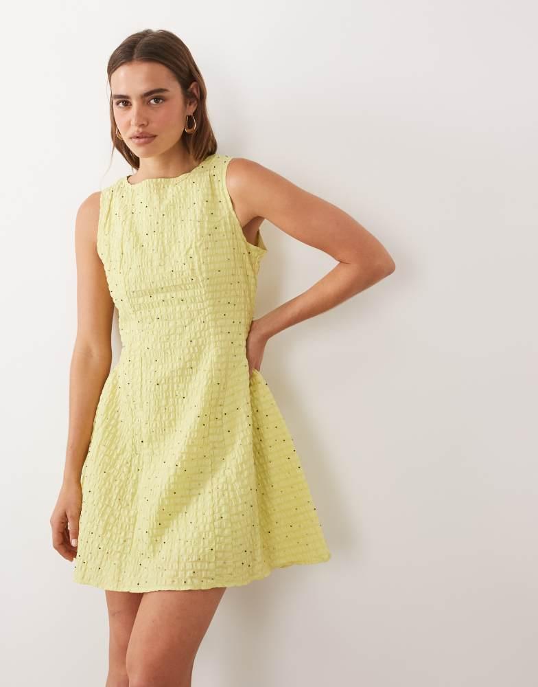 Sister Jane Mountain Song Jacquard Mini Dress – On Sale Now with
