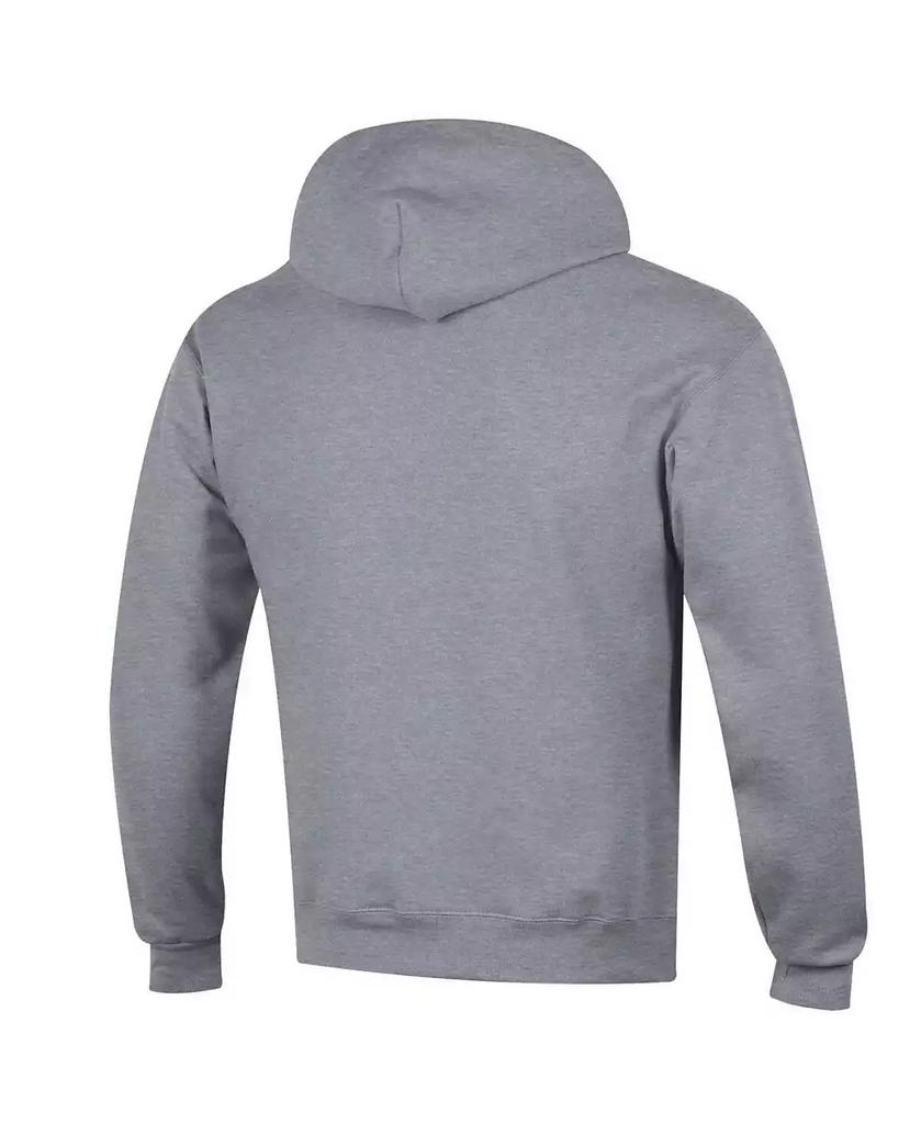 CHAMPION Men's Heather Gray Ohio State Buckeyes High Motor Pullover Hoodie