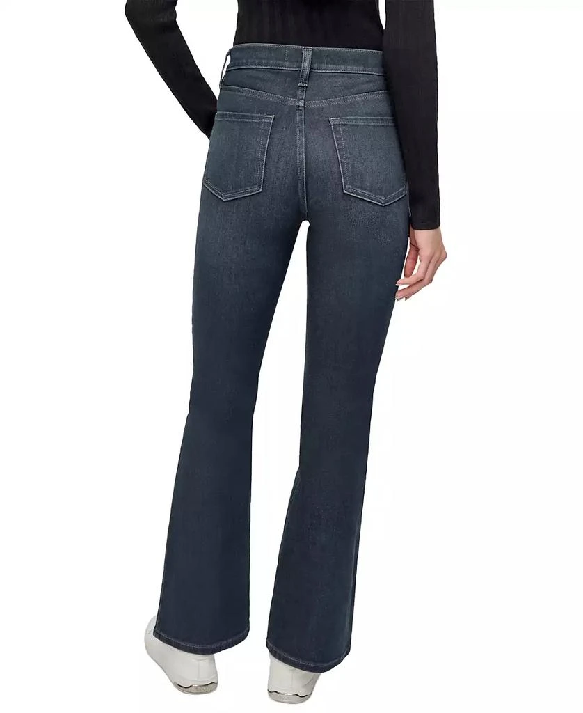 DKNY Women's High-Rise Flare Trouser Jeans 2