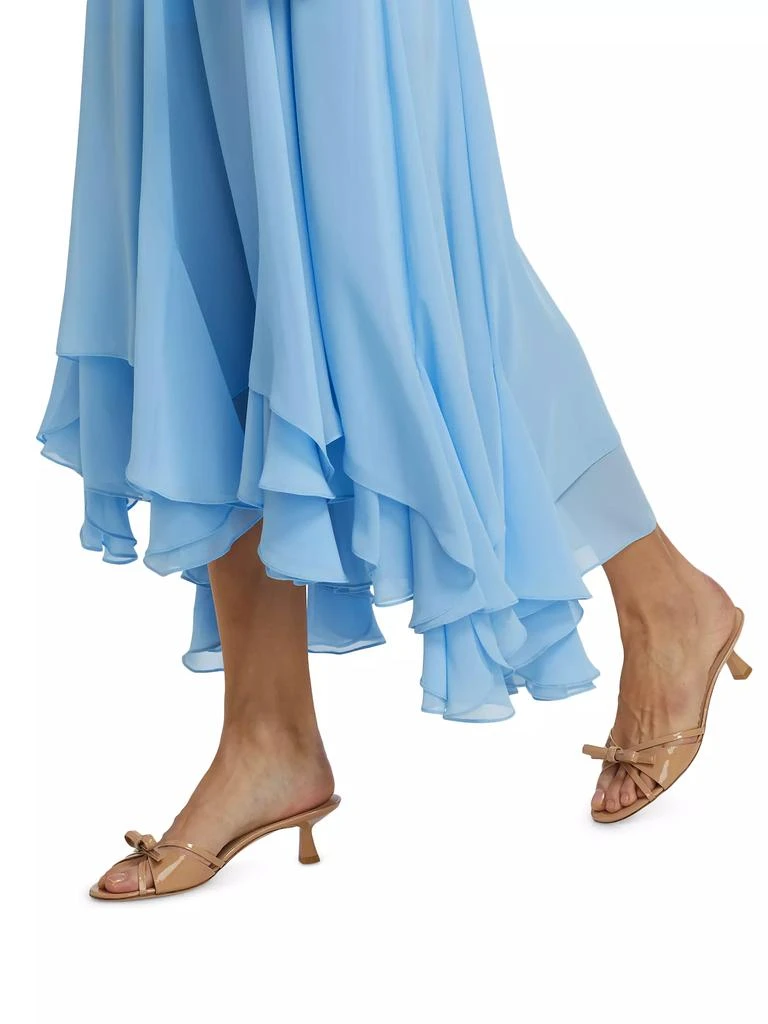 Amanda Uprichard Monterey Ruffled High-Low Midi-Dress 6