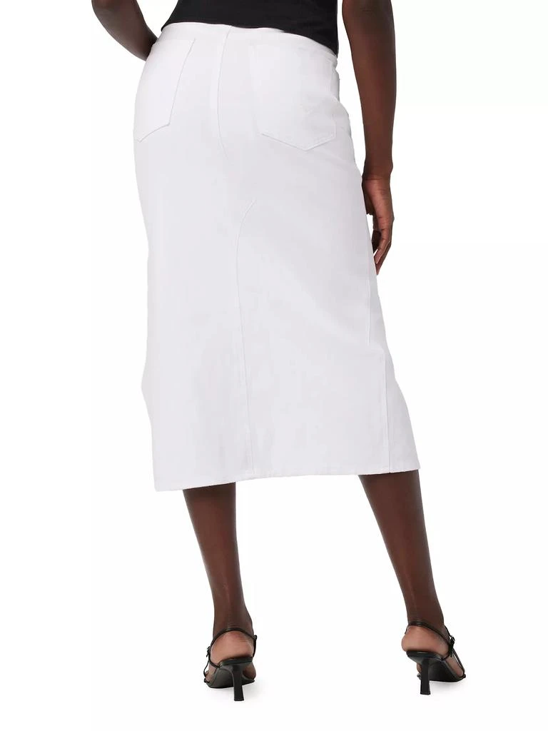 Hudson Maternity Denim Maxi Skirt 6