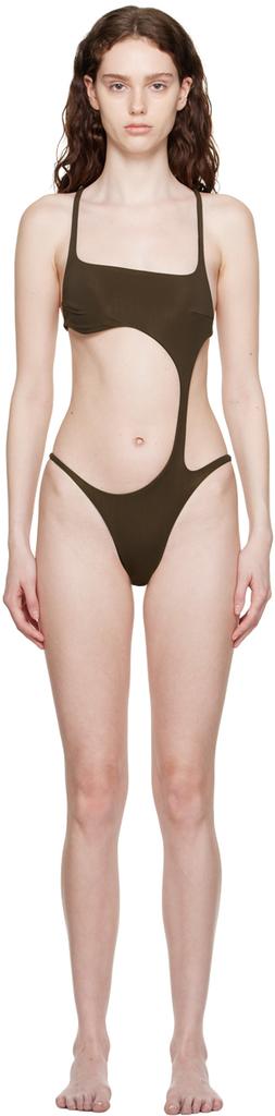 Isa Boulder SSENSE Exclusive Brown Shelly Bikini - Swimwear