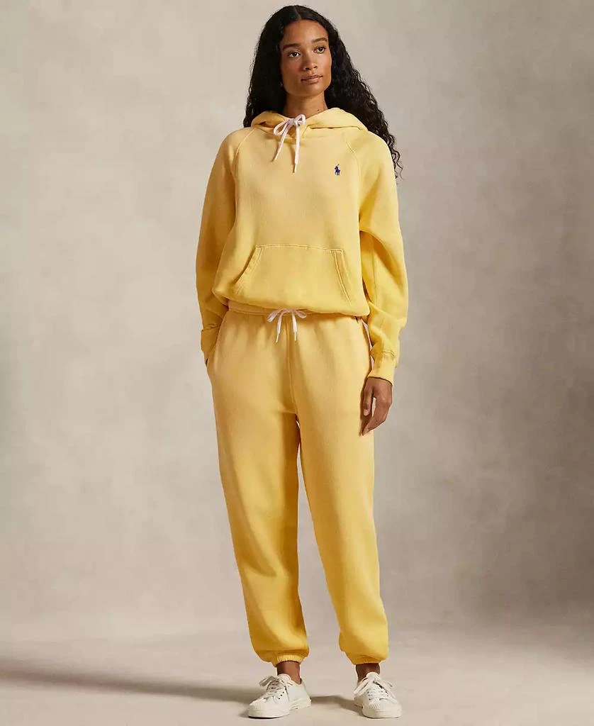 Ralph Lauren Women's Shrunken Fit Fleece Hoodie Sweatshirt 20