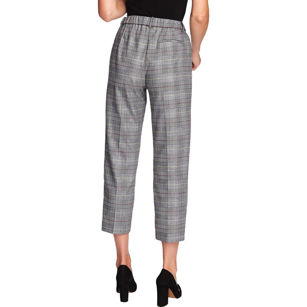 Vince Camuto Womens Glen Plaid Cropped Capri Pants 2