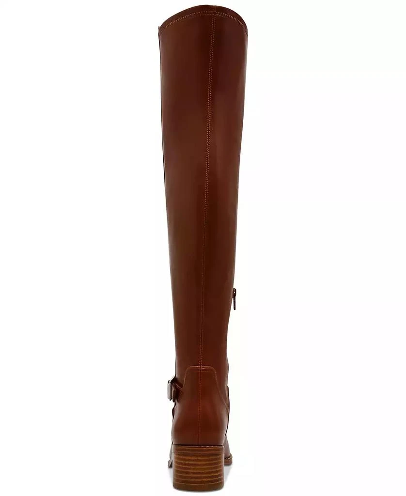 DV Dolce Vita Women's Elyse Over-The-Knee Buckle Block Heel Boot 3