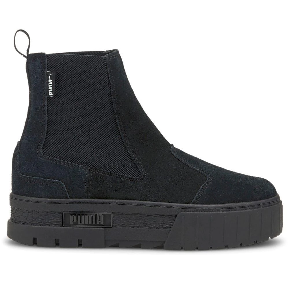 Puma Mayze Suede Platform Chelsea Boots 1