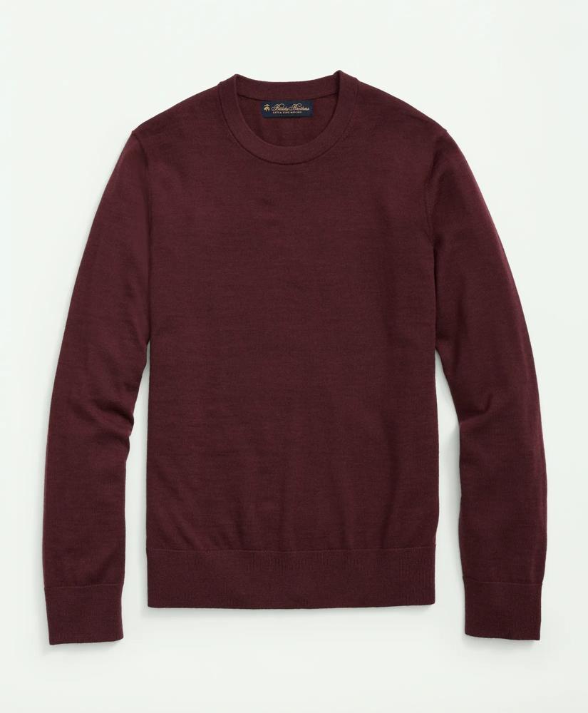 Brooks Brothers Fine Merino Wool Crewneck Sweater