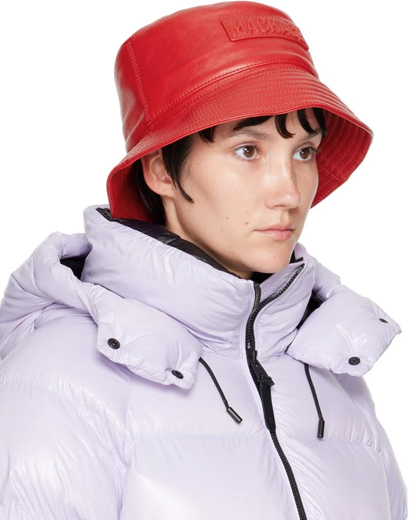 Mackage Red Logo Bucket Hat 2