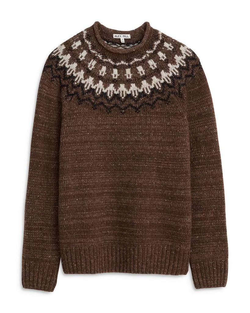 Alex Mill Alex Fair Isle Wool Sweater 1