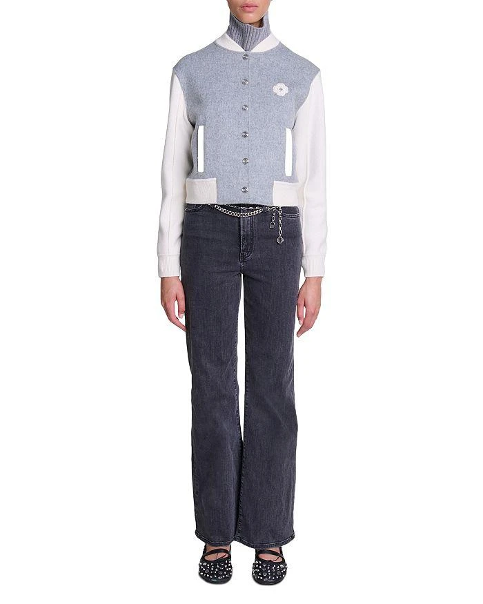 Maje Mybomberis Varsity Cardigan 9
