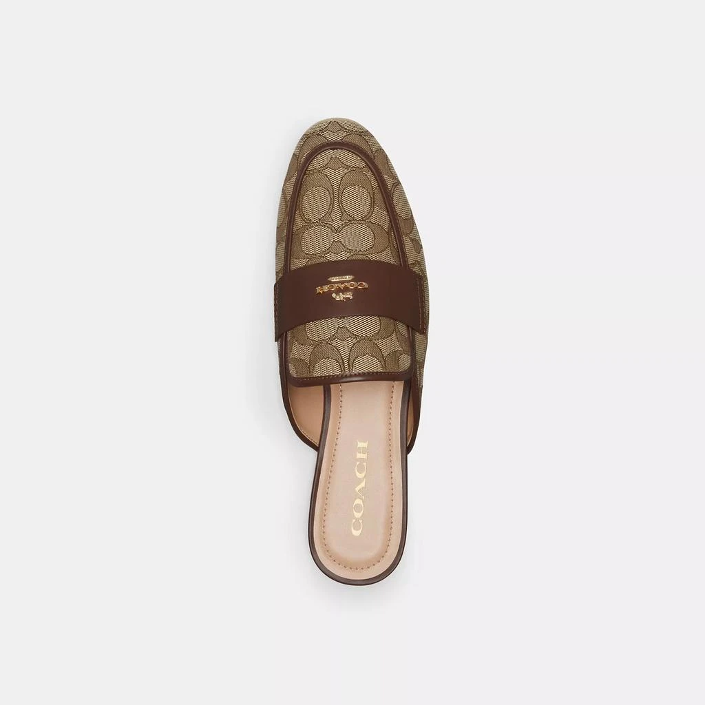 Coach Samie Slide In Signature Jacquard 2