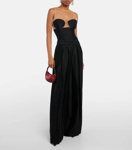 Adriana Degreas Hands tulle bodysuit 2