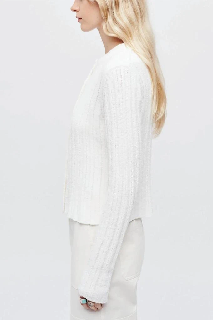 Re/Done Re/Done - Terry Ribbed Cardigan 2