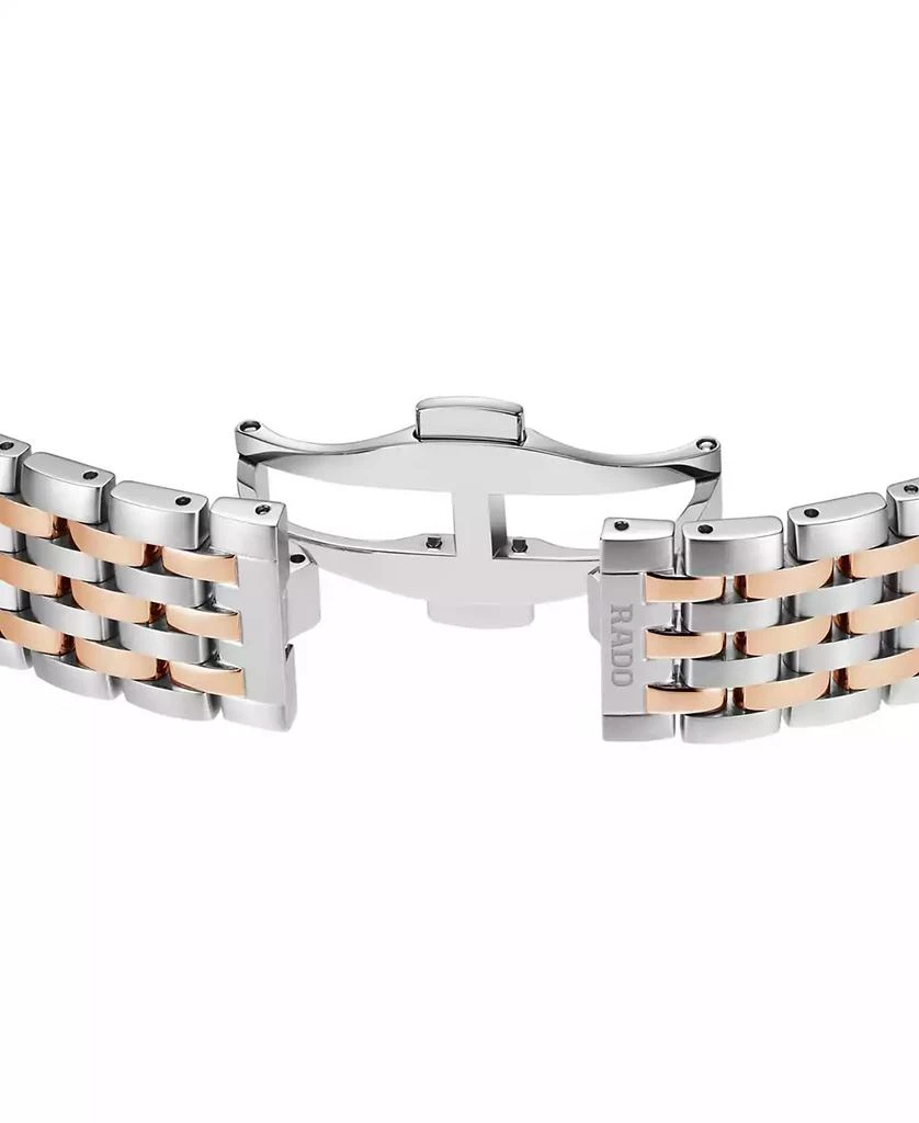 Rado Unisex Swiss Automatic Florence Two-Tone Stainless Steel Bracelet Watch 39mm 5
