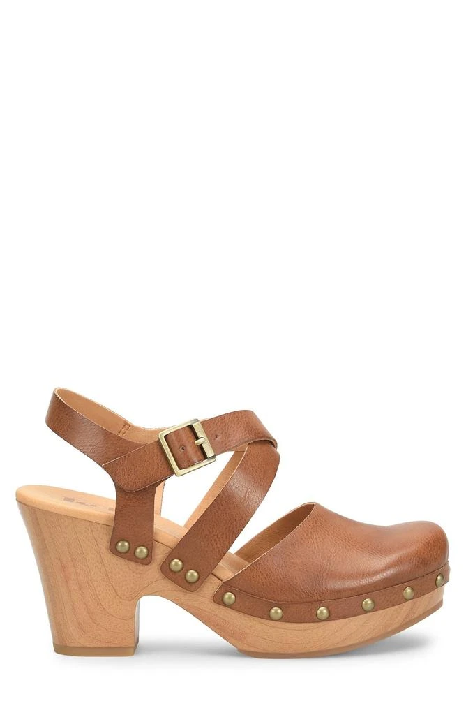 KORKS Abloom Strappy Clog Platform Slingback Pump 4