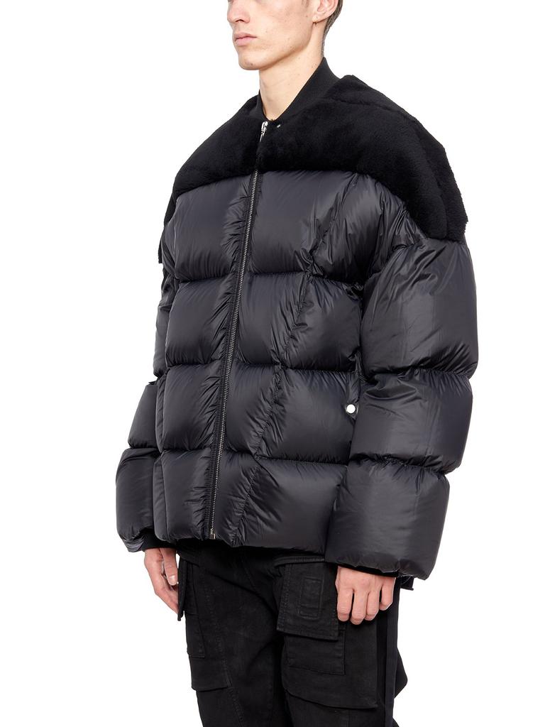 Rick Owens LI01E4515OT09 関税送料込 Rick Owens Rick Owens Luxor Flight Zipped Down Jacket