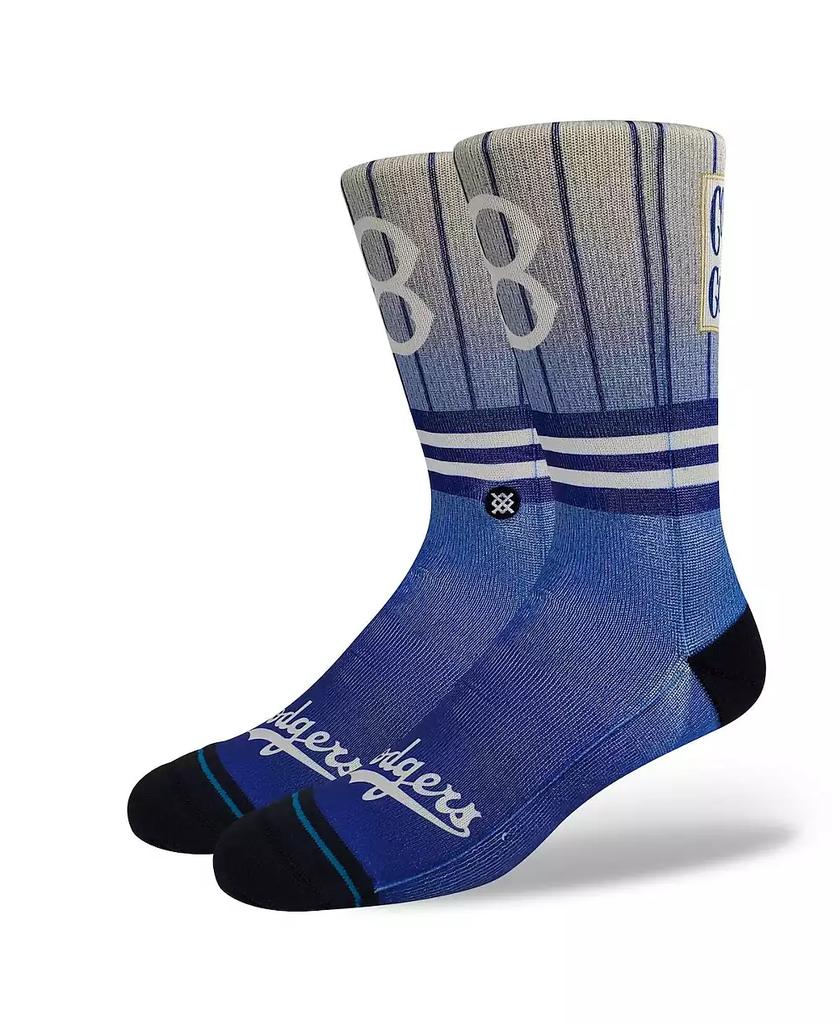 Stance Men's Brooklyn Dodgers Cooperstown Collection Crew Socks