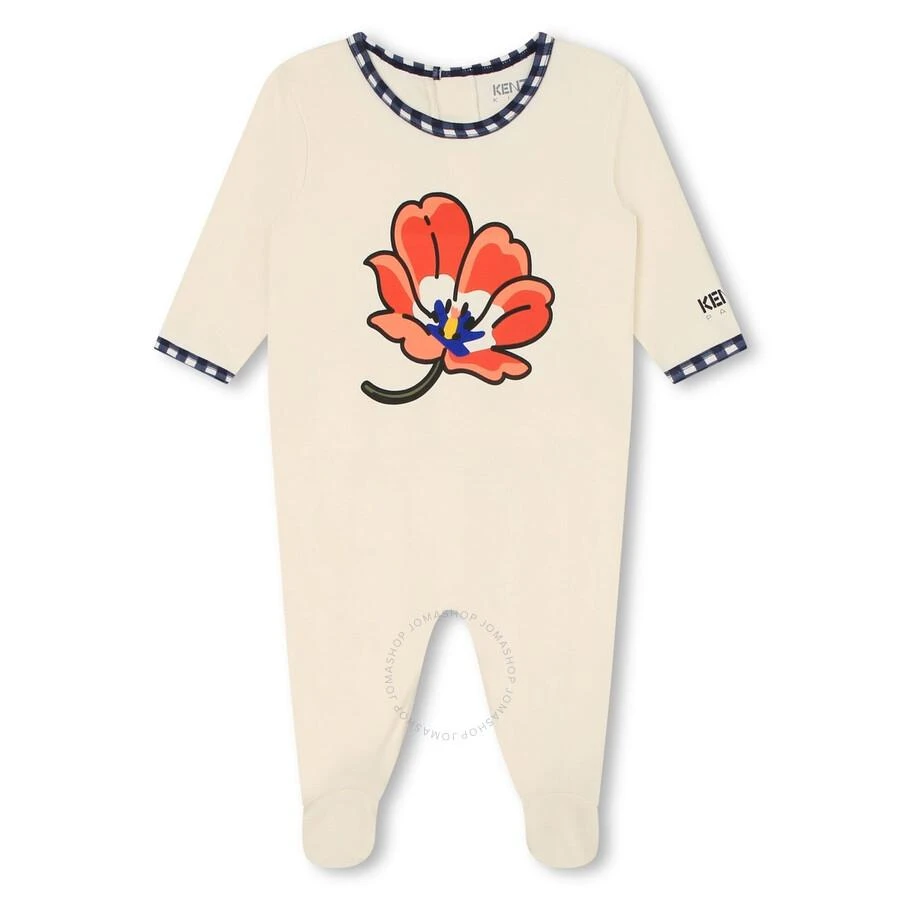 Kenzo Kids Embroidered Logo Organic Cotton Pajamas 2