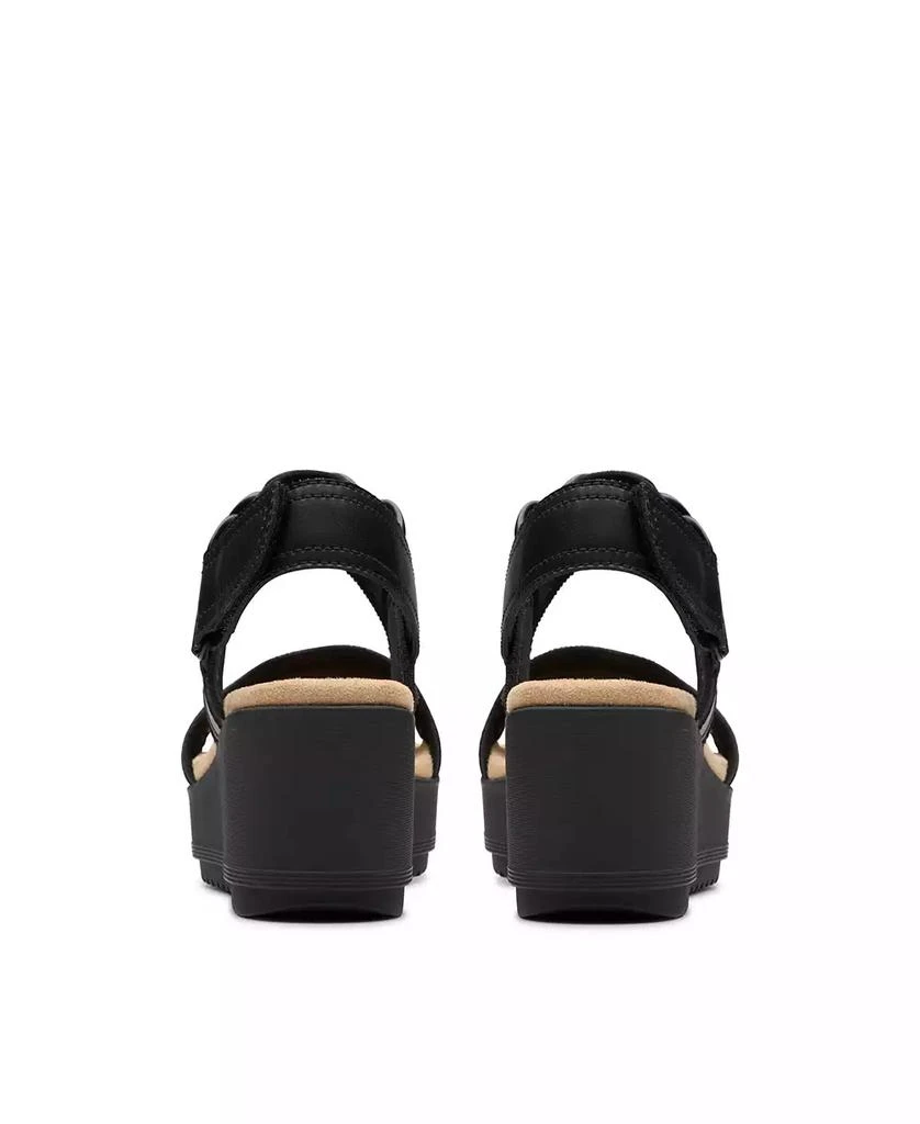 Clarks Collection Women's Wrenly Eve Wedge Sandals 3
