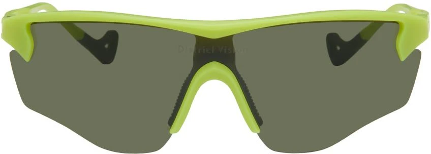District Vision Green & Black Junya Racer Sunglasses 1