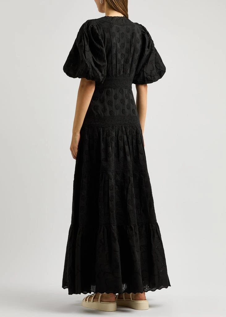 BYTIMO Embroidered cotton maxi dress  3