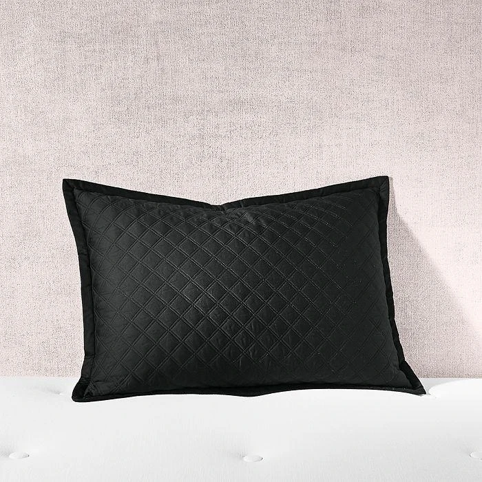 Hudson Hudson Park Double Diamond Quilted King Sham - Exclusive 6