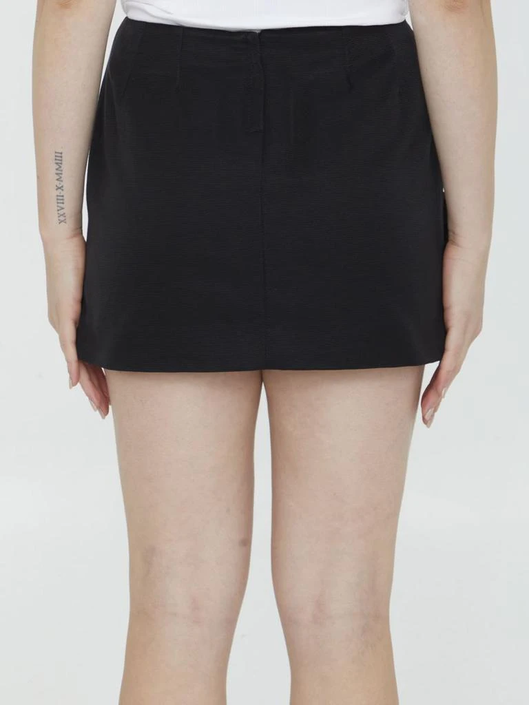 Dolce & Gabbana Ottoman Miniskirt With Flowers 4