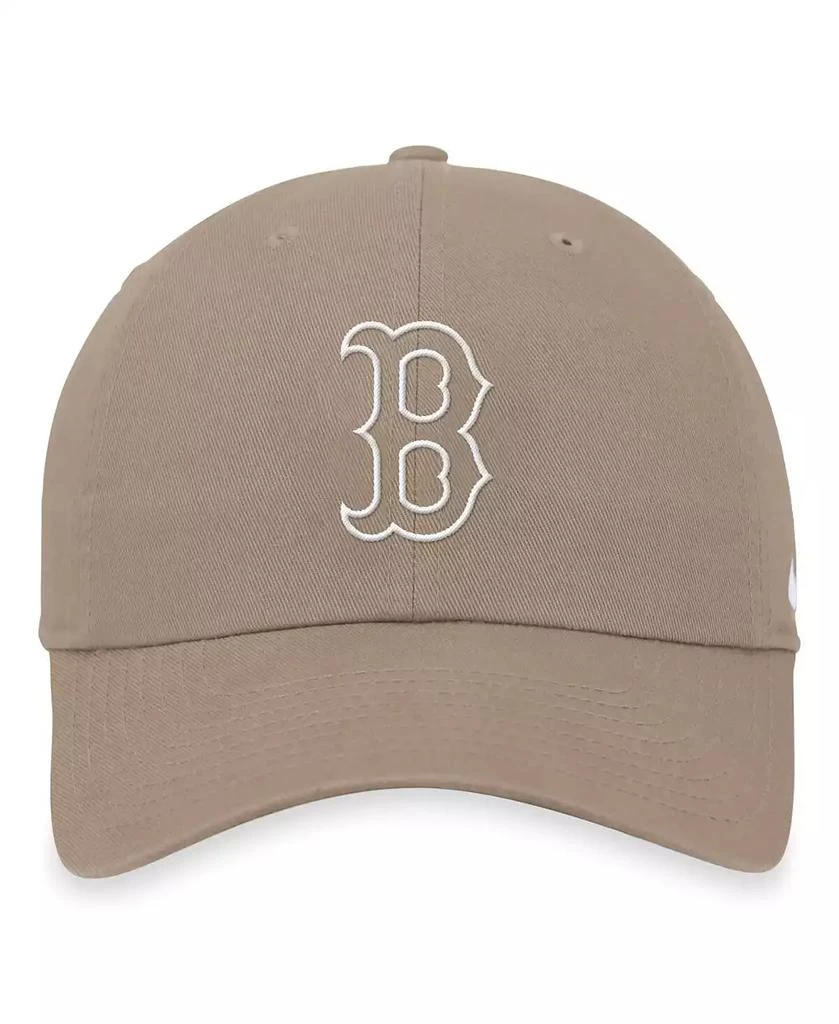 NIKE Men's Khaki Boston Red Sox Club Adjustable Hat 2