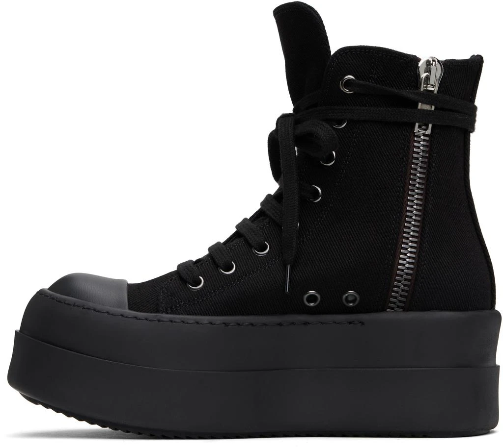 Rick Owens Black Hollywood Double Bumper Sneaks Sneakers 3
