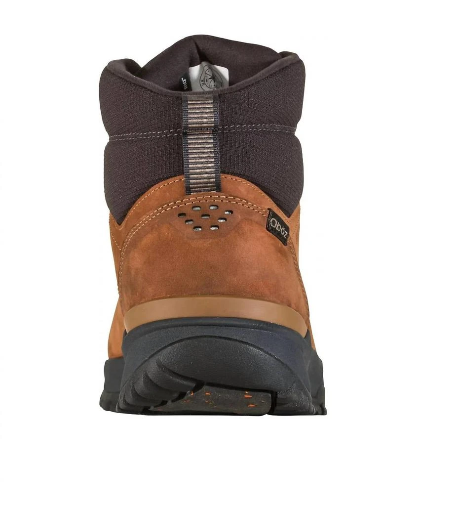 Oboz Men's Andesite Mid Insulated B-Dry Waterproof Boots In Dachshund 4