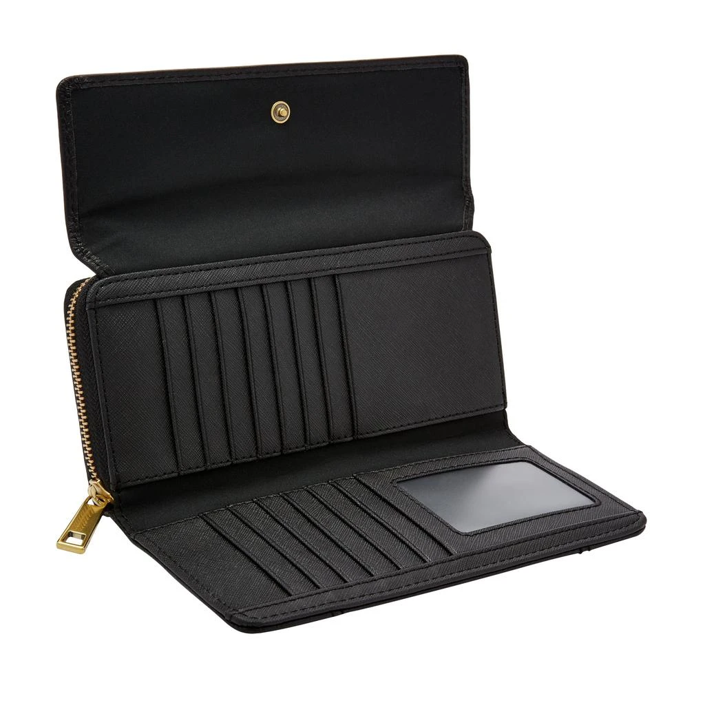 Fossil Women's Jori RFID Leather Flap Clutch 2