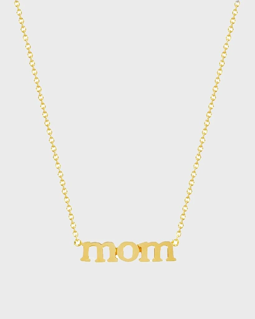 Jennifer Meyer 18k Mom Pendant Necklace 1
