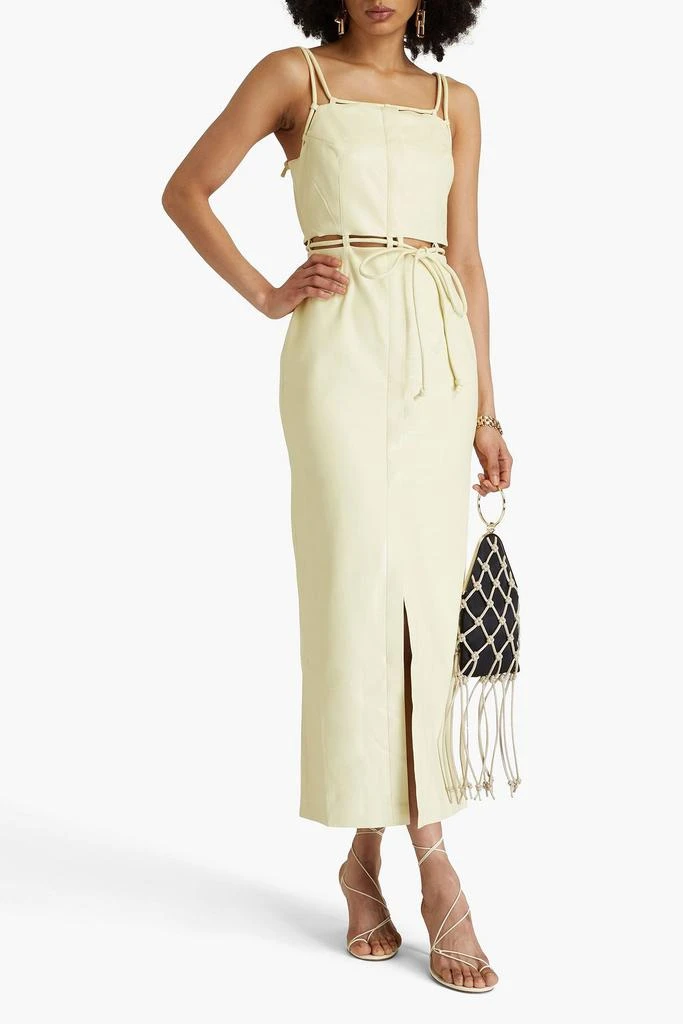 Nanushka Loula cutout OKOBOR™ midi dress 2