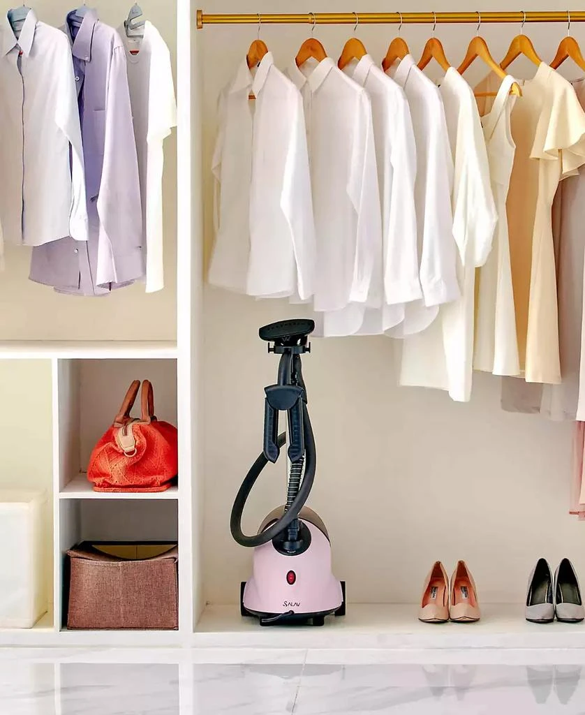 SALAV 1500-Watt Garment Steamer & Fabric Shaver Bundle 8