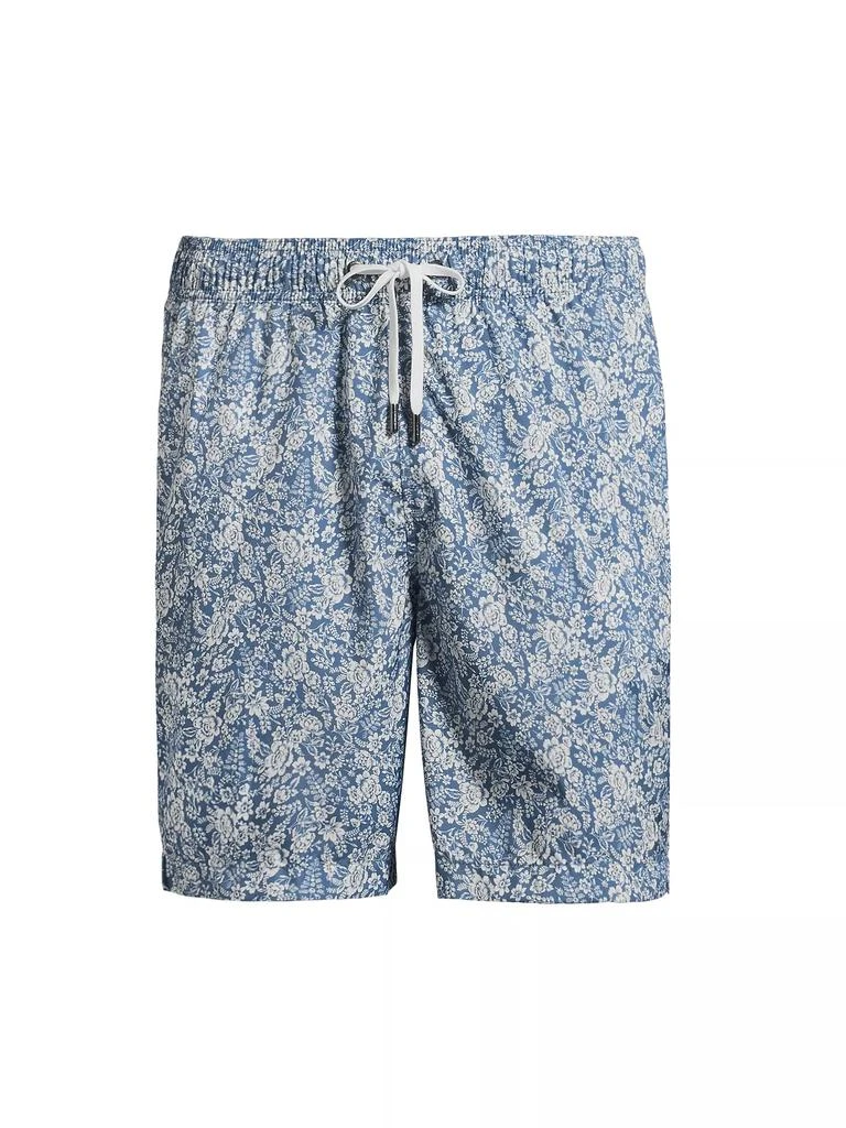 Onia Charles 7-Inch Floral Swim Trunks 1