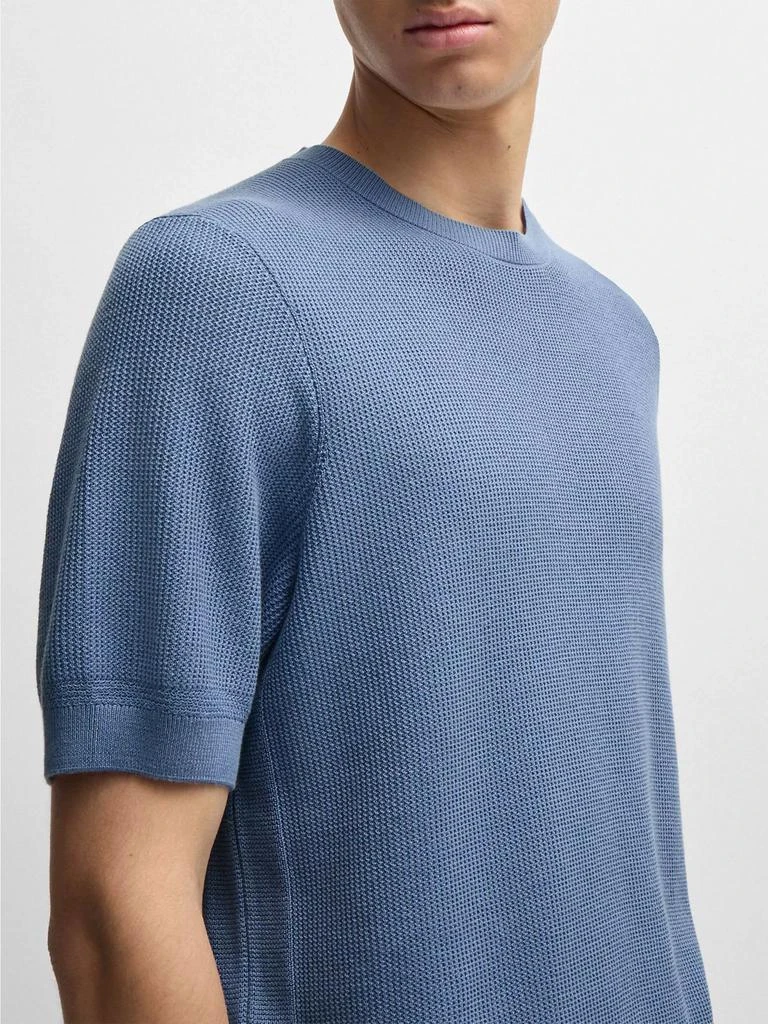 Hugo Boss Regular-Fit Sweater with Short Sleeves 5