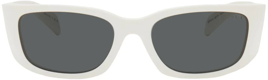 Prada White Symbole Sunglasses 1