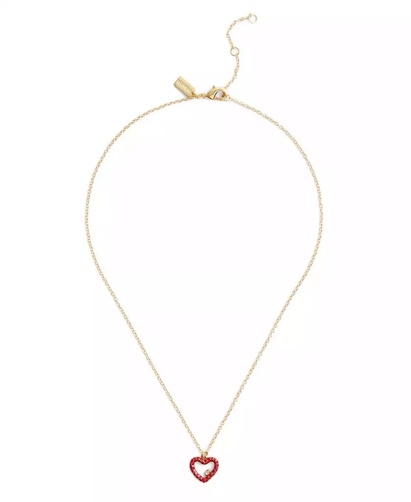 Coach Faux Stone Signature Pavé Heart Jewelry Set 2