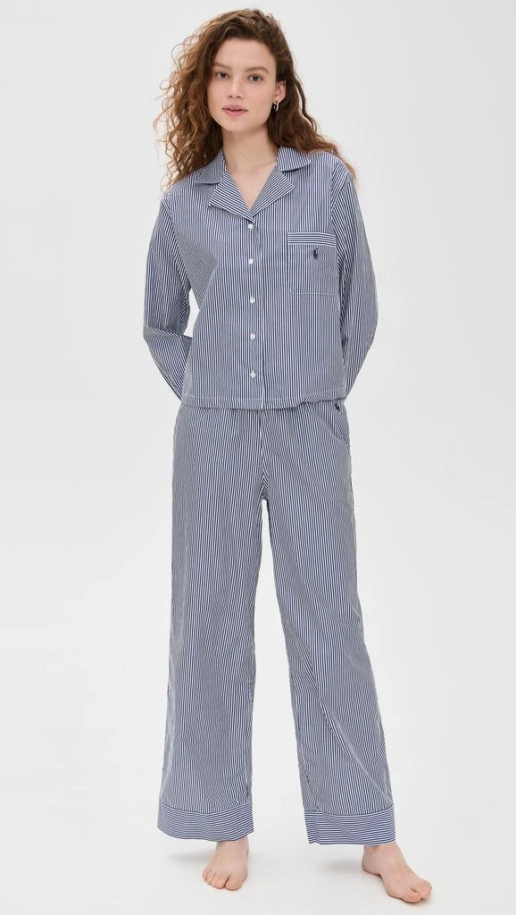 Ralph Lauren Long Sleeve Pajama Set