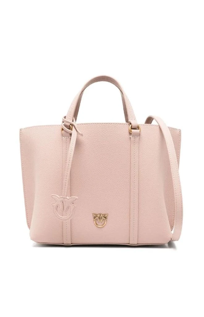 PINKO Carrie Pebbled Texture Shopper Bag 1