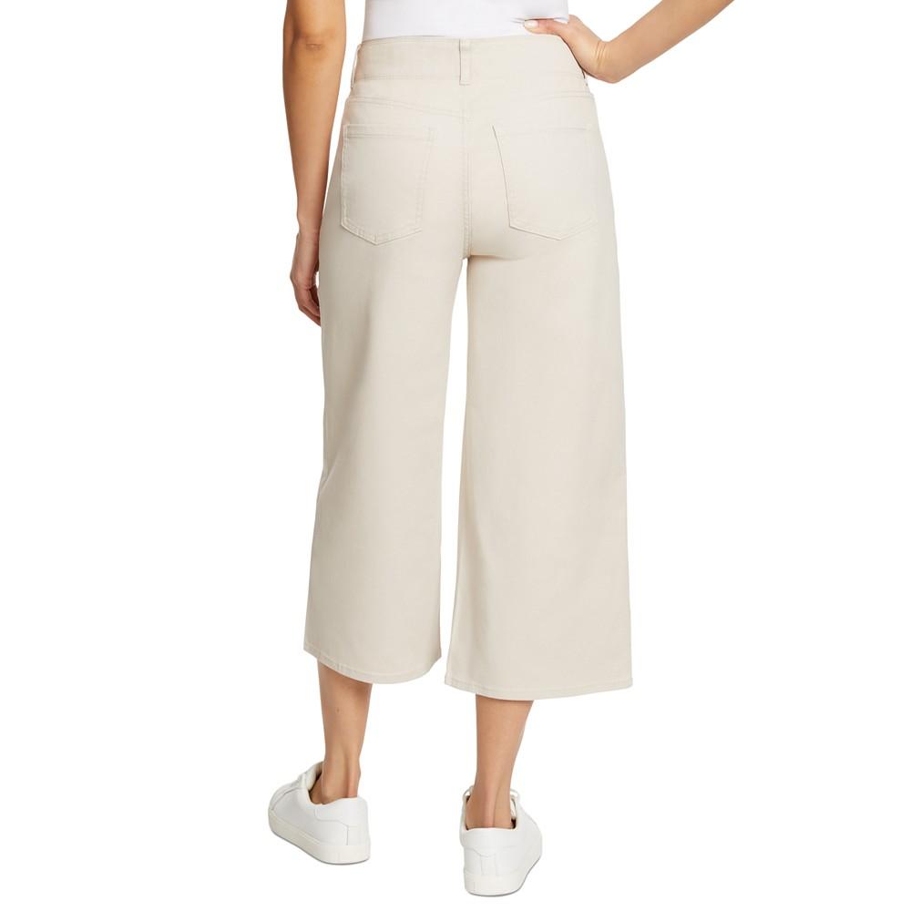 Gloria Vanderbilt Women's Shape Effect Tummy Sculpt Cropped Culotte Jeans