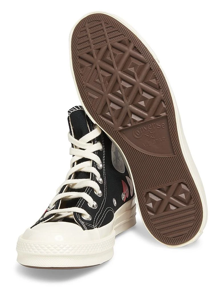 Comme des Garcons CdG PLAY x Converse Women's Chuck Taylor All Star Heart High-Top Sneakers 6