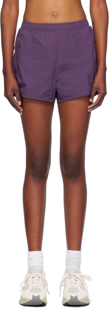 District Vision Purple Lightweight Zippered Hiking Sport Shorts