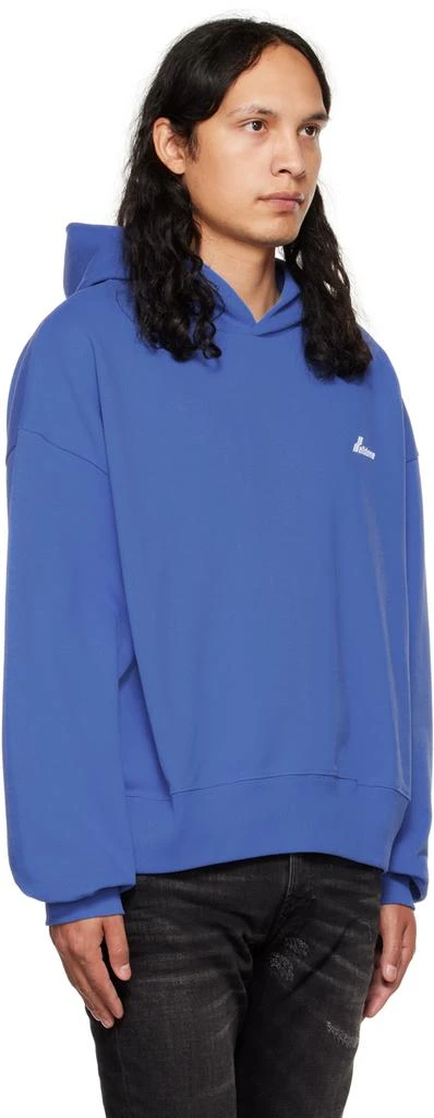 We11done Blue Lettering Symbol Hoodie 2