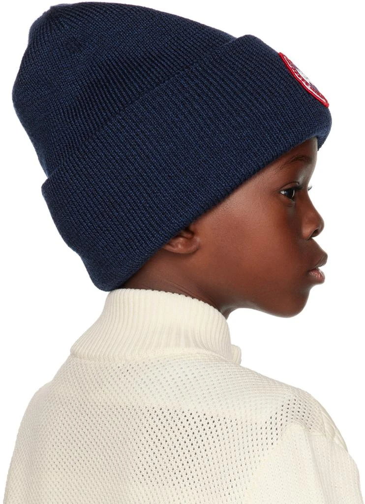 Canada Goose Kids Navy Arctic Beanie 3