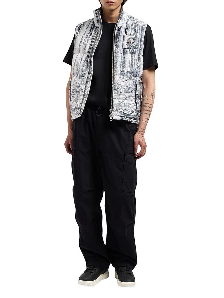 Moose Knuckles Westmount Printed Down Vest 2