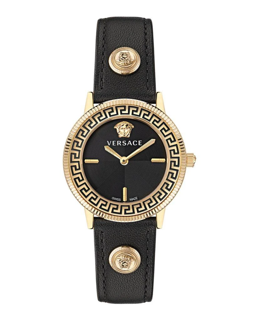 Versace V-Tribute Leather Watch 5