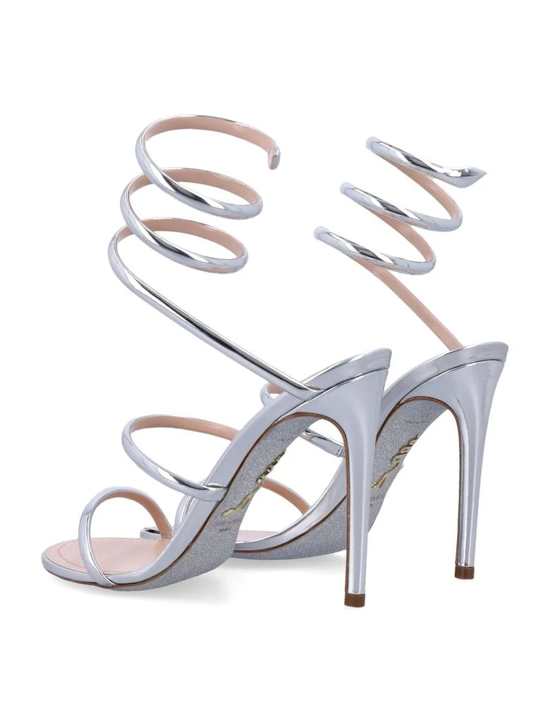 René Caovilla Cleo Metallic Sandal 4